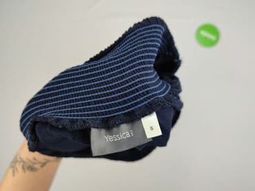 spódniczka alex biało niebieska: Yessica, Spódnica damska, rozmiar S — 4