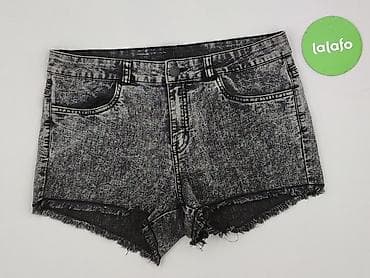 szorty len: H&M Divided, Szorty damskie, rozmiar M — 2