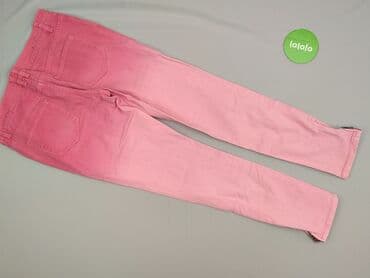 dżinsy w róże: Yessica, Jeansy damskie, rozmiar L — 3