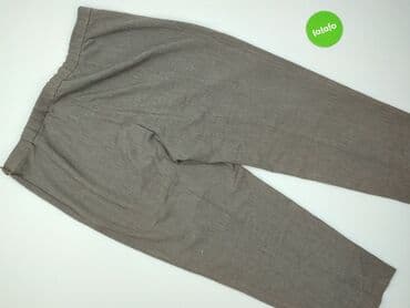 spodnie dresowe eleganckie: Spodnie materiałowe damskie, rozmiar XL — 3