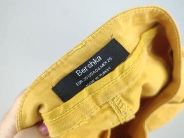 woskowane spodnie bershka: Bershka, Брюки жіночі, розмір S — 4