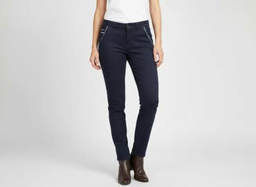 ubrania mts: Denim, Spodnie materiałowe damskie, rozmiar M — 1