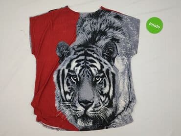 koszulka w dinozaury: T-shirt damski, rozmiar One size — 3