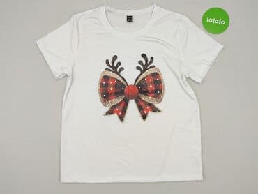 reserved koszulka z jamnikiem: Shein, T-shirt damski, rozmiar L — 2