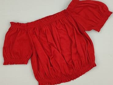 piękne czerwone sukienki na wesele: Divided, Bluzka damska, rozmiar XS — 1