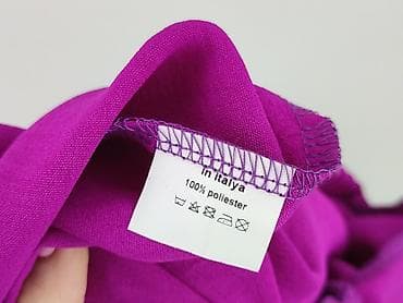 sweter rozowy: Spodnie damskie – fuksja/magenta - Krój: proste nogawki, luźne — 4