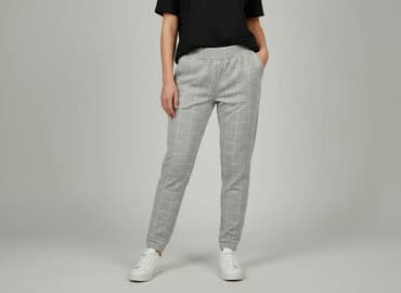 spodnie dresowe z obniżonym krokiem: Cropp, Spodnie dresowe damskie, rozmiar S — 1