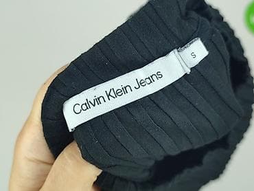 calvin klein cm: Calvin Klein Jeans, T-shirt damski, rozmiar S — 5