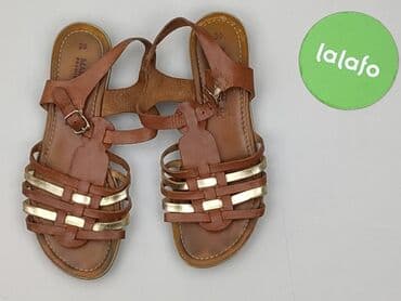 klapki birkenstock vinted: Marco Tozzi, Sandały damskie, 39 — 2