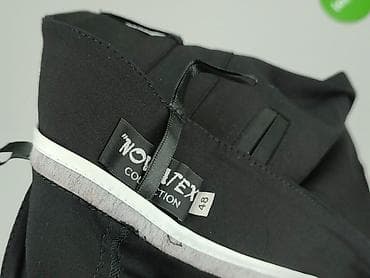 spodnie iteno: Spodnie materiałowe damskie, rozmiar 4XL — 4