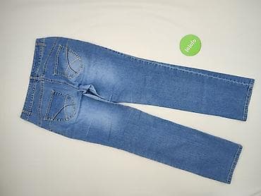 pull and bear dungarees: Jeansy damskie, rozmiar M — 3