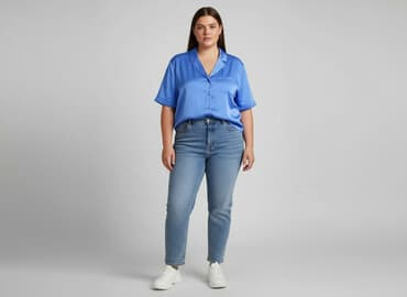 koszula satynowa rozowa: Primark, Koszula damska, rozmiar XL — 7