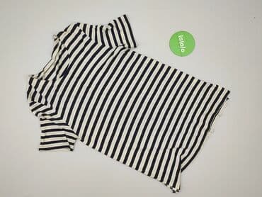 prazkowana sukienki: T-shirt damski, rozmiar M — 3