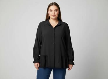 lakiki bluzki damskie: Bluzka damska, rozmiar 4XL — 10