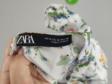 biała koszulowa sukienka zara: Zara, Sukienka damska, rozmiar M — 6