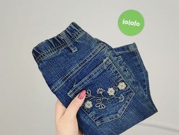 spodnie plus size: Spodnie jeansowe, 6-9 miesięcy, stan - Idealny — 6
