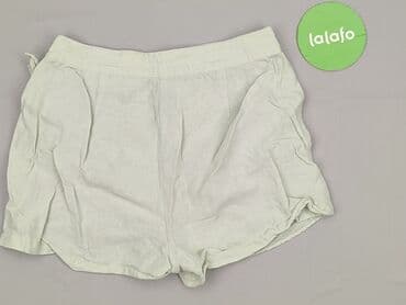 krótkie lniane spodenki: Zara, Szorty damskie, rozmiar XS — 3