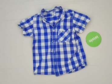 dsquared2 koszulki: Shirt 5-6 years, condition - Perfect, pattern - Cell, color - Blue — 2