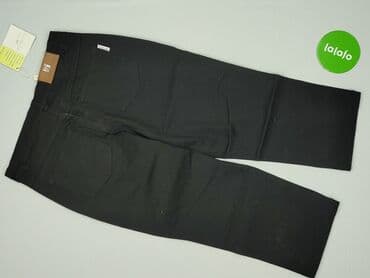 deezee sandaly czarne: Spodnie materiałowe damskie, rozmiar S — 3