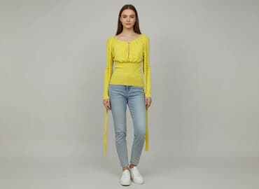 żółte bluzki mohito: Mohito, Women's blouse, size XS — 1