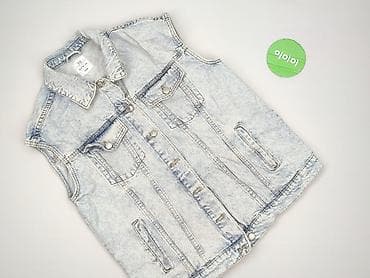 decathlon dresy: Męska kamizelka jeansowa Sinsay DENIM - Rozmiar z metki: 38 - Fason — 2