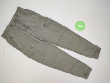 spodnie cargo damskie hm: H&M, Spodnie materiałowe damskie, rozmiar 2XS — 2