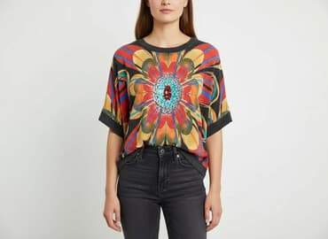 dluga bluzka do legginsow: Bluzka damska, rozmiar One size — 1