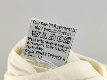 buty vices klapki: Vila, Spodnie materiałowe damskie, rozmiar M — 5