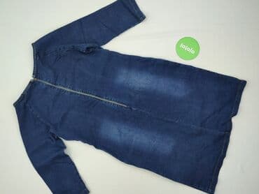 modna kiecka sukienka jeansowa: Sukienka damska, rozmiar XL — 3