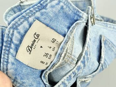 ogrodniczki jeansowe damskie krótkie: Denim Co, Ogrodniczki damskie, rozmiar S — 4