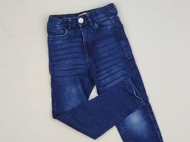 sukienka z krótkim rękawem reserved: Spodnie jeansowe, Sinsay, 3-4 lat, 98/104, stan - Idealny — 1