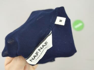 czarne bluzki w biale grochy: Naf Naf, Bluzka damska, M — 4