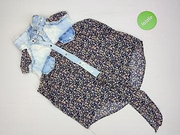 isolde tunika: Denim, Koszula damska, rozmiar M — 2