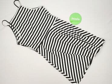 sukienka w kolorowe paski: Divided, Sukienka damska, rozmiar M — 4