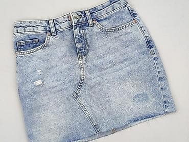 brazowe jeansy: Spódnica damska, rozmiar S — 1