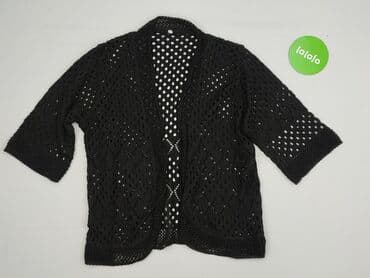 czarne luźne sukienki: Kardigan damski, rozmiar L — 2