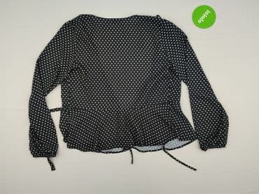 czarne bluzki w biale grochy: Gina Tricot, Bluzka damska, S — 3