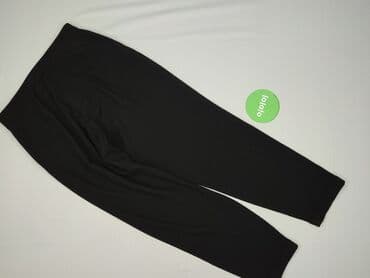 długie spodnie damskie dla wysokich: Spodnie materiałowe damskie, rozmiar L — 3