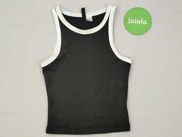 czarne t shirty basic: Divided, Bluzka damska, rozmiar XS — 2