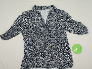 biała bluzka ze stójką damska: Bluzka damska, rozmiar S — 2