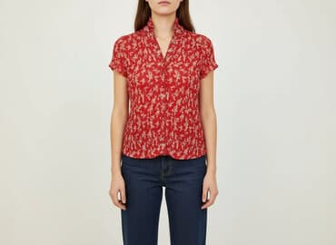 bluzka w kwiaty new yorker: Classic, Bluzka damska, rozmiar S — 6