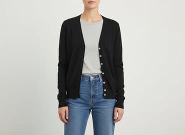 kurtka reserved czarna: Reserved, Kardigan damski, rozmiar S — 6