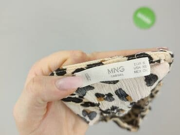 top z piórami mango: MNG, Bluzka damska, rozmiar S — 4