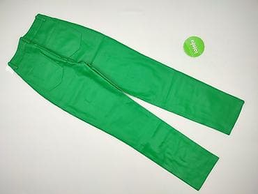 dżins border: Spodnie materiałowe damskie, rozmiar XS — 3