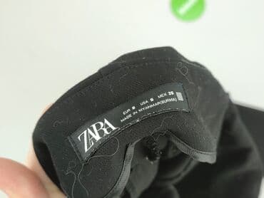 stradivarius spodnie w paski: Zara, Spodnie materiałowe damskie, S — 4