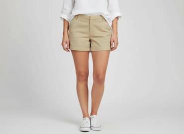 bezowe spodenki damskie: Szorty damskie, rozmiar XL — 6