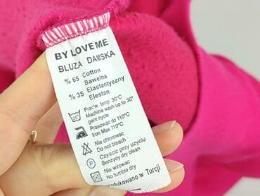 pięć lat w paski bluza w paski swiat: By Me, Bluza z kapturem damska, rozmiar L — 5