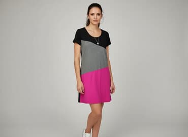 czarne luźne sukienki: Sukienka damska, rozmiar S — 5