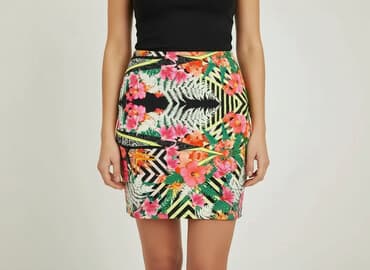 spódniczka pusheen: Boohoo, Spódnica damska, rozmiar S — 6