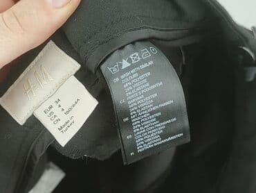czerwone spodnie hm: H&M, Spodnie materiałowe damskie, rozmiar XS — 4